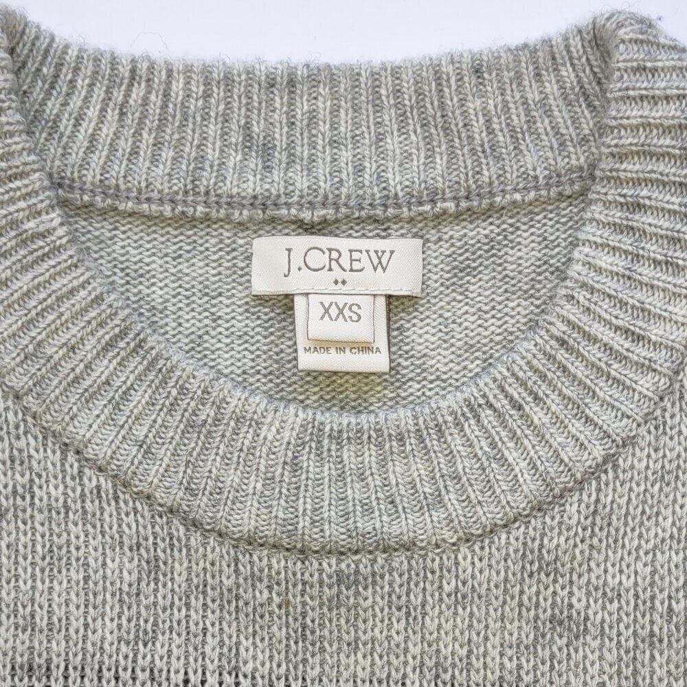 J. Crew Merino Wool Apres Ski Sweater XXSmall Retro Alpine Winter Snow   NWOT - Picture 6 of 8
